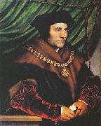 Hans holbein the younger Portrait of Sir Thomas More, oil painting artist